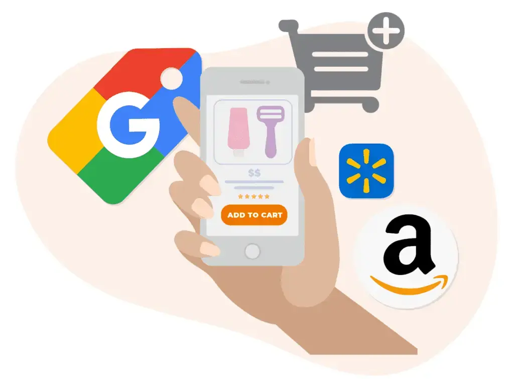 AMAZON, WALMART, SHOPPING FEED OPTIMIZATION